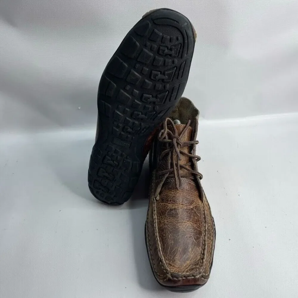LL‎ Bean Chukka Boot Signature Moc Ankle Lace Up Sz 10 (READ)